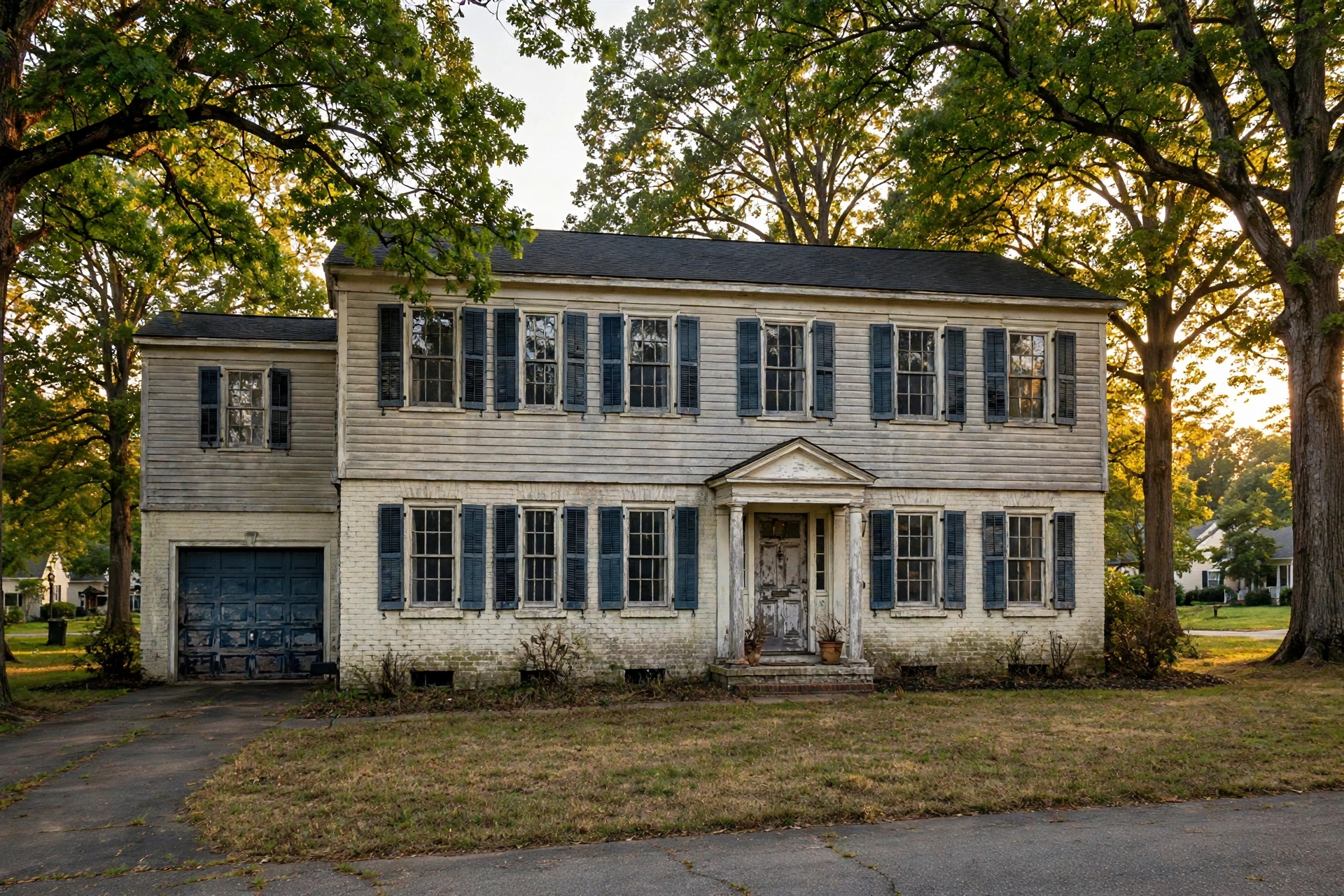 Before photo, Whole House Painting in Belair, by Bowie Painting Company